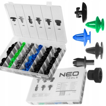 NEO SET НАБОР АВТОМОБИЛЬНЫХ ЗАЖИМОВ ДЛЯ OPEL 300 ШТ. ОРГАНАЙЗЕР 11-952