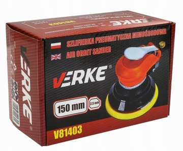 ПНЕВМАТИЧЕСКАЯ ЭКСЦЕНТРИЧЕСКАЯ КАЧЕСТВЕННАЯ ШЛИФОВКА ПО ДЕРЕВО И МЕТАЛЛУ 150 мм 2,5 мм