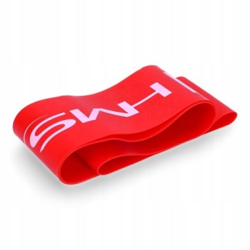 Резинки для фитнес-тренировок для упражнений 9-16 кг HMS Red Mini Band Solid