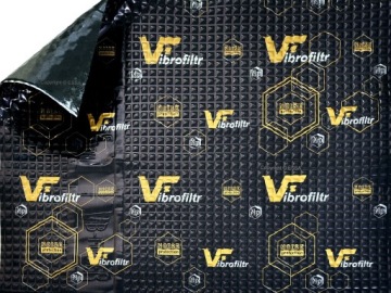ЗВУКОВОЙ МАТ БУТИЛОВЫЙ 2мм ВИБРОФИЛЬТР ПРО - 3,5м2