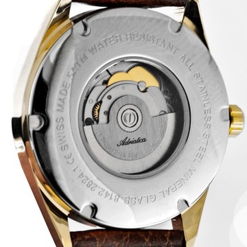 Zegarek Męski Adriatica A8142.1251A brązowy