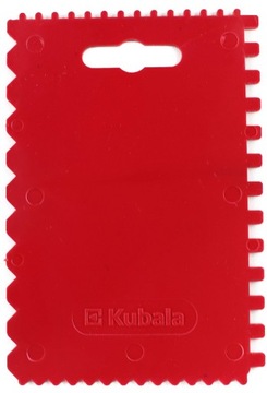 KUBALA SZPACHLA ZĘBATA DO ZAPRAW I KLEJÓW 0708