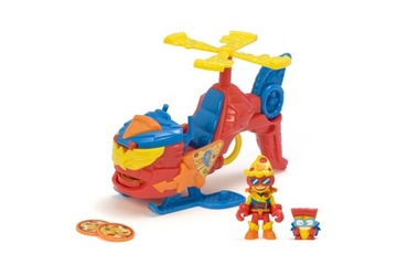 SUPERTHINGS Pojazd PIZZACOPTER Figurka SUPERSLICE