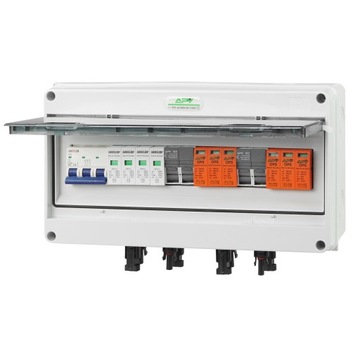 ROZDZIELNICA PV 1000V DC/AC 2 STRINGI FOTOWOLTAIKA