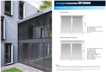 Rolety zewnętrzne / Żaluzje fasadowe - SZCZECIN