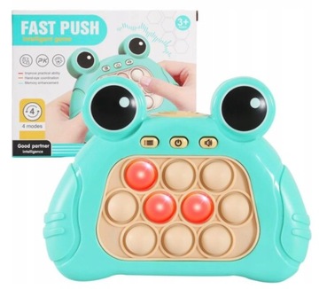 ИГРА НАВЫКОВ ДАВЛЕНИЕ НА ВРЕМЯ ЗЕЛЕНАЯ ЛЯГУШКА POP IT КЛИКЕР