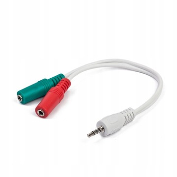 Adapter/rozdzielacz Mini Jack(M) 4PIN 2xMini Jack