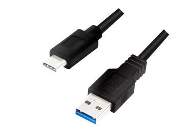 Кабель USB-C — USB-A, 0,15 м, черный, 3.2 Gen 1