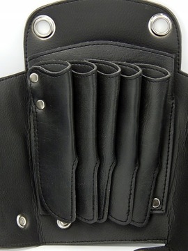 Кобура для инструментов парикмахера, черная с пряжкой