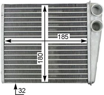 MAHLE AH 208 000S NÁHRADA TEPLÁ TOPENÍ INTERIÉR