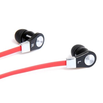Słuchawki z mikrofonem MT MAGICSOUND DS-2 Czerwone