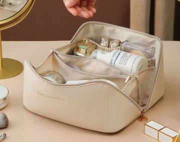 ДОРОЖНАЯ КОСМЕТИЧЕСКАЯ СУМКА, ВМЕСТИТЕЛЬНАЯ, РАСШИРЯЕМАЯ ПОДВЕСНАЯ СУМКА