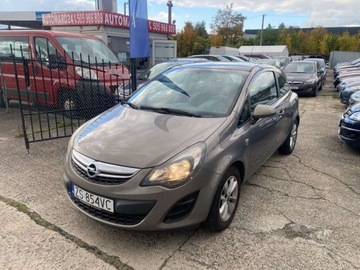 Opel Corsa E Hatchback 3d 1.2 Twinport 70KM 2014 Opel Corsa zarejstrowany 1.2 Benzyna 70KM
