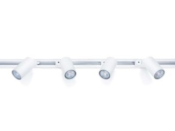 ZESTAW LAMPA SZYNOWA LED GU10 X4 + SZYNOPRZEWÓD 2M