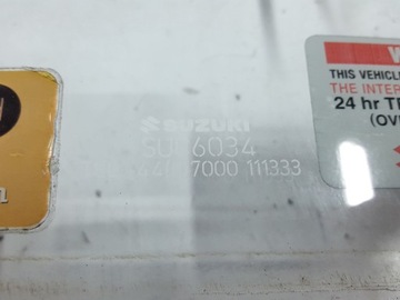 GRAND VITARA II 05-10R SKLO (OKNO) DVEŘE PRAVÁ PŘEDNÍ 5D