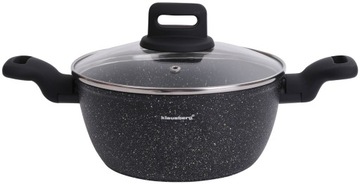 Garnek z powłoką marmurową 20cm 2.3L indukcja KLAUSBERG KB-7670