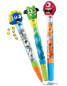 ZESTAW KREATYWNY MINI FABRYKA MONSTER DŁUGOPISÓW POTWORKI STWORKI CLEMENTON