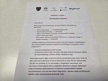 Peugeot 3008 II Crossover Facelifting  1.2 PureTech 130KM 2022 Peugeot 3008 1.2 PureTech Active Pack 130KM EAT8 SalonPL Gwarancja Dealer, zdjęcie 35