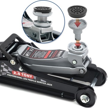 АВТОМОБИЛЬНЫЙ ПОДЪЕМНИК FROG 2.5T ДОМКРАТ + УДЛИНИТЕЛЬ