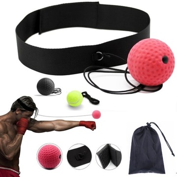 3 х РЕФЛЕКСНЫЙ МЯЧ ДЛЯ БОКСА РЕФЛЕКСНЫЙ МЯЧ