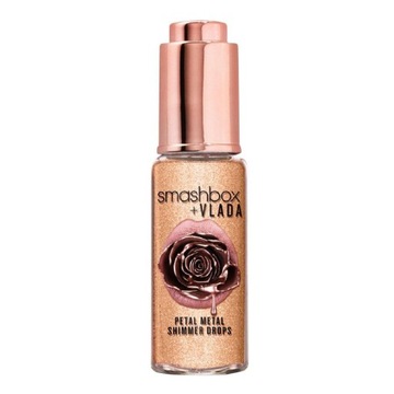 SMASHBOX Vlada Petal Metal shimmer drops - Rozświetlacz w płynie GOLD GLITZ