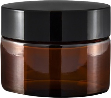 Słoik szklany brązowy 30 ml + zakrętka