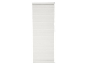 ROLETA NA OKNO BALKONOWE DRZWI DZIEŃ I NOC BIAŁA 80 cm x 210 cm