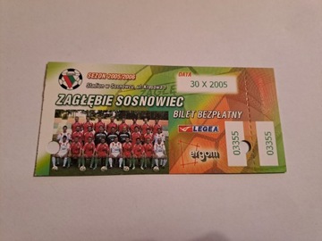 ZAGŁĘBIE SOSNOWIEC - GÓRNIK POLKOWICE 30-10-2005