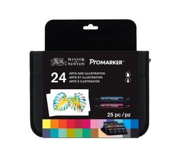 Promarker 24kol Winsor & Newton ARTS AND ILLUS