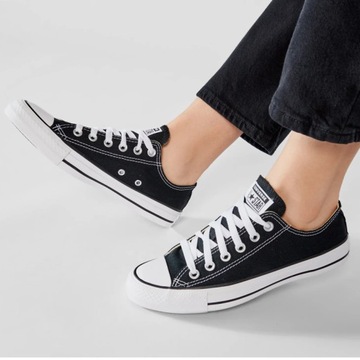 Buty Converse All Star trampki czarne M9166C 42