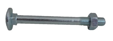 M10x100 ŚRUBA ZAMKOWA GRZYBKOWA + NAKRĘTKA 1kpl