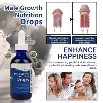 Revitahepa Male Growth Nutrition Drops, мужские капли Nexusbio Labs Complex-3