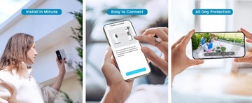 Уличная СОЛНЕЧНАЯ камера WiFi IP QHD 3Mpx 1296p