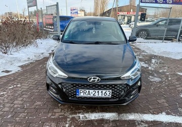 Hyundai i20 II 2018 Hyundai i20 1.0 i 120PS AUTOMAT Navi Ledy Kamera Extra stan Benzyna, zdjęcie 1