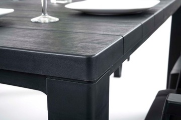 KETER Julie Комплект столов и стульев 6+1 из пластика ORANGE Мебель для террасы