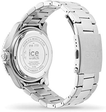 Ice-Watch Zegarek Ice Steel 016773 Blue Cosmos/Silver KRZYSTAŁY SWAROWSKI