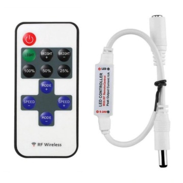КОНТРОЛЛЕР ДИММЕР ДИСТАНЦИОННЫЙ МЕБЕЛЬ LED 12A 12V DC