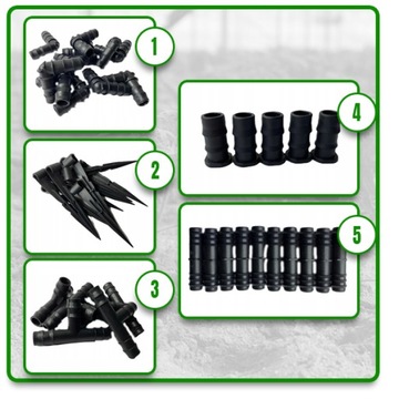 КАПЕЛЬНАЯ ЛИНИЯ Комплект для капельного орошения 100М 142 шт.