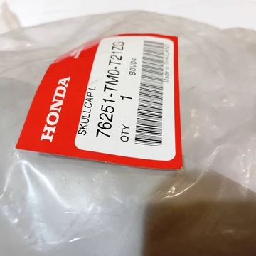 HONDA CITY 2008- КРЫШКА КОРПУСА ЗЕРКАЛА ДВЕРИ ЛЕВАЯ НОВАЯ OEM