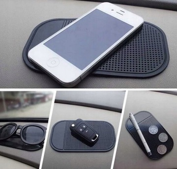 PODKŁADKA MATA DO SAMOCHODU ANTYPOŚLIZGOWA POD TELEFON NA KOKPIT DESKĘ