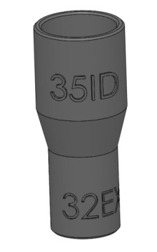 Adapter Karcher 35ID 32EX DeWALT DWV9000-XJ
