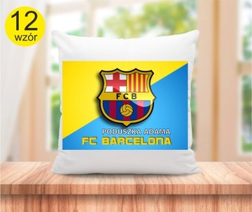 ПОДУШКА FC BARCELONA Микрофибра + НАЗВАНИЕ