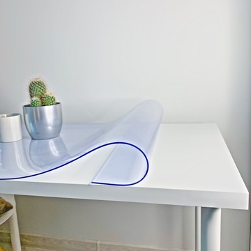 MATA OCHRONNA PCV 100x110 x2mm na biurko/stół/blat