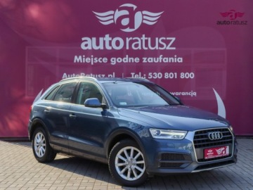 Audi Q3 I SUV Facelifting 2.0 TDI 150KM 2017 Audi Q3 Fv Vat 23%*Automat DSG*2.0 TDI*Org. Lakier