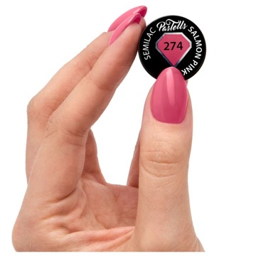 SEMILAC LAKIER HYBRYDOWY 274 SALMON PINK 7ml