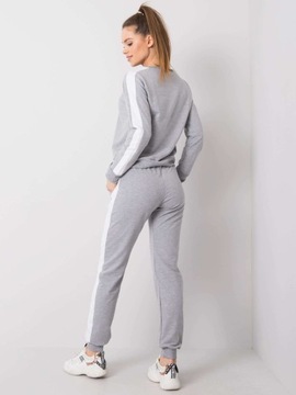 SPORTOWY komplet DAMSKI dres 2-cz F618 czarny 38 M