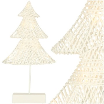 Рождественская елка стоящее украшение 39см 10LED теплый желтый бате блок питания