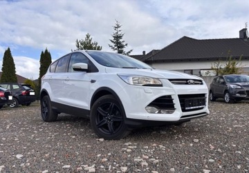 Ford Kuga II SUV 1.6 EcoBoost 150KM 2014 Ford Kuga 1.6B 150KM tytanium stan bdb polskora 1.6 Benzyna 150KM