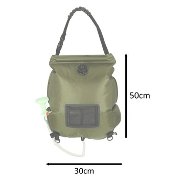 Prysznic turystyczny 20L z termometrem