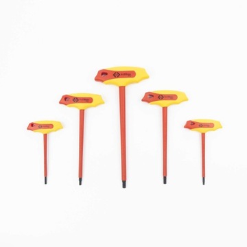 C.K T4422 SET Набор шестигранных ключей, 5 предметов
